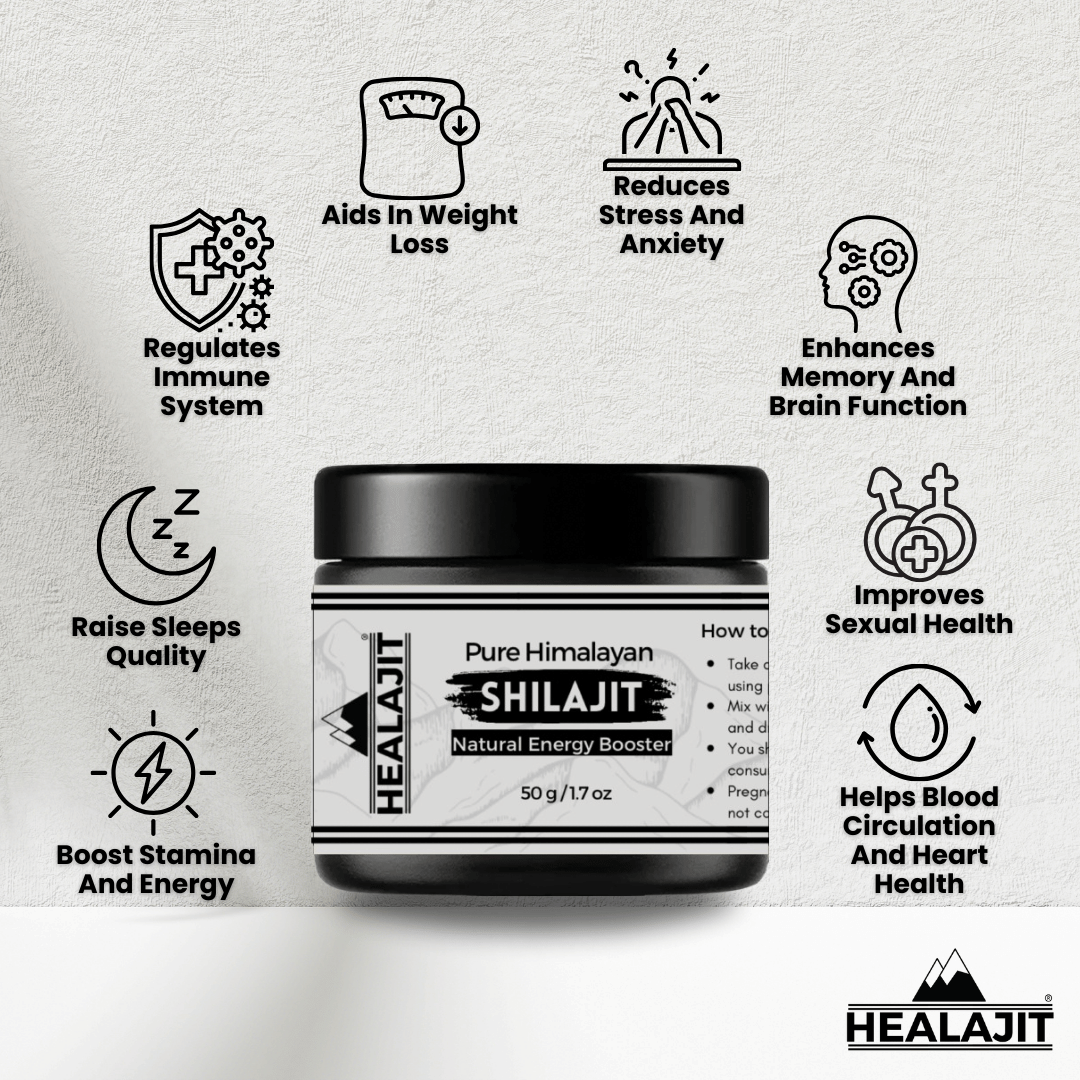 HEALAJIT® (PURE NATURAL SHILAJIT)